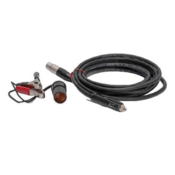 Geotech Replacement Assembly DC Power Cord for Geopump Series II w/ Alligator Clips, 15', 57500008