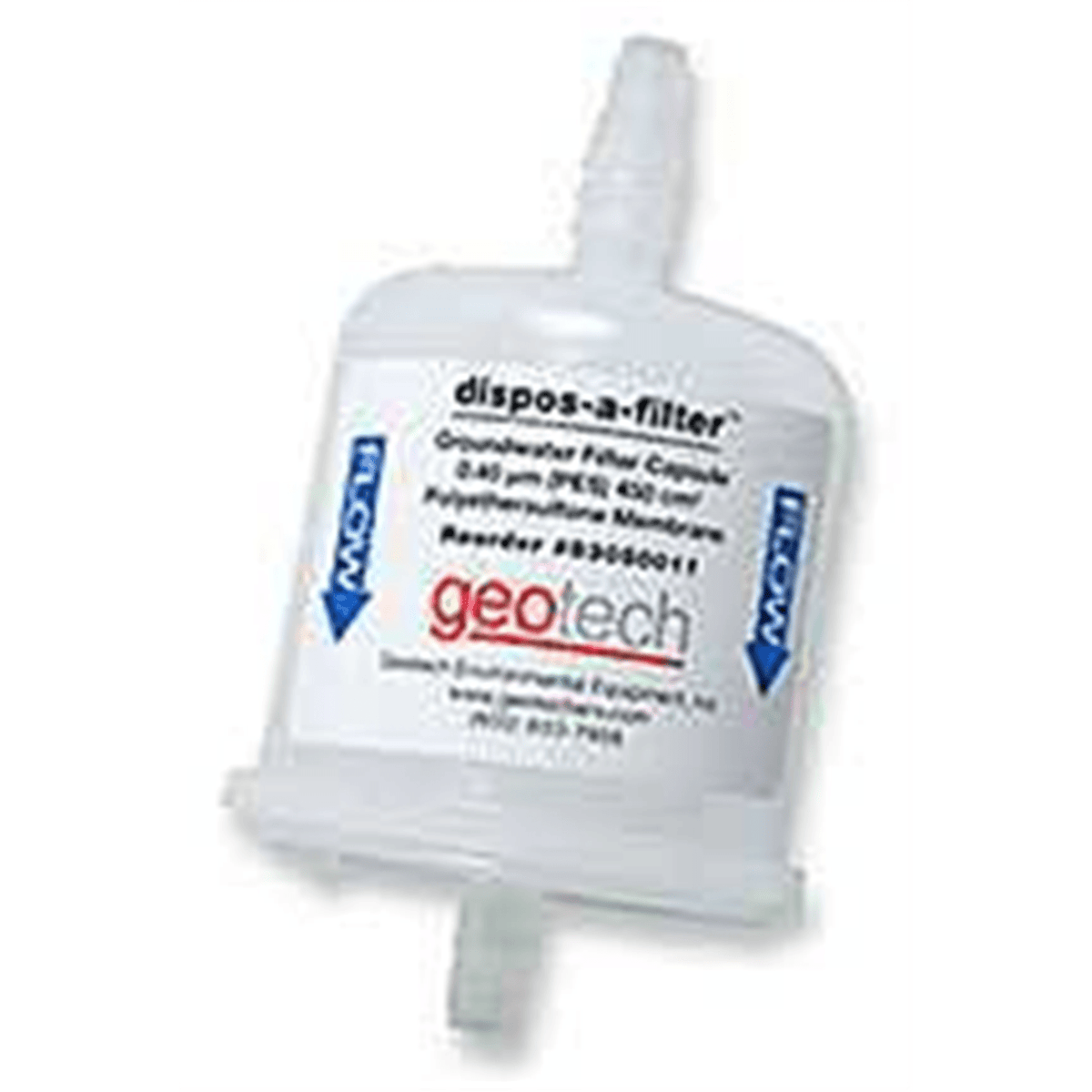 Geotech Disposable Polyethersulfone Filter Capsule, 0.45 UM, 450 CM2, 83050011