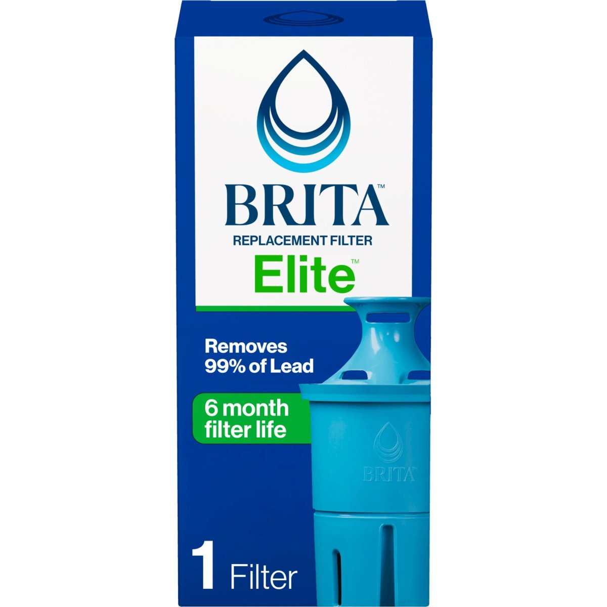 Brita® Elite™ Replacement Filters, Case of 12, OB06