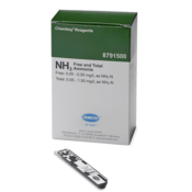 Hach Free & Total Ammonia Chemkey, 25/Box, 8791500