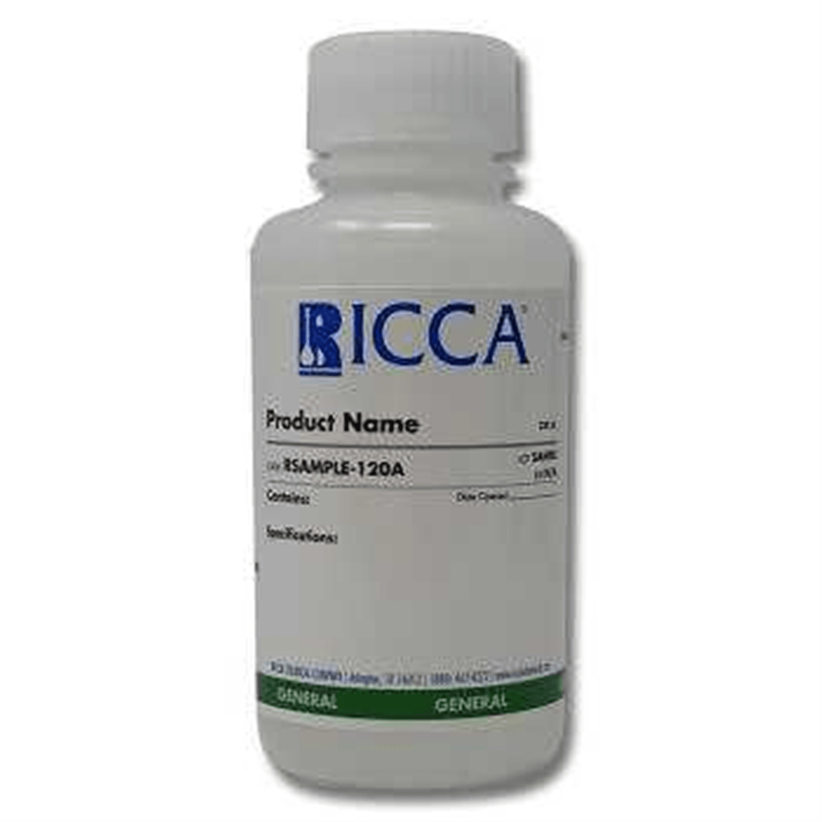 Ricca Bromocresol Purple Indicator, 0.04% W/V, 120 mL