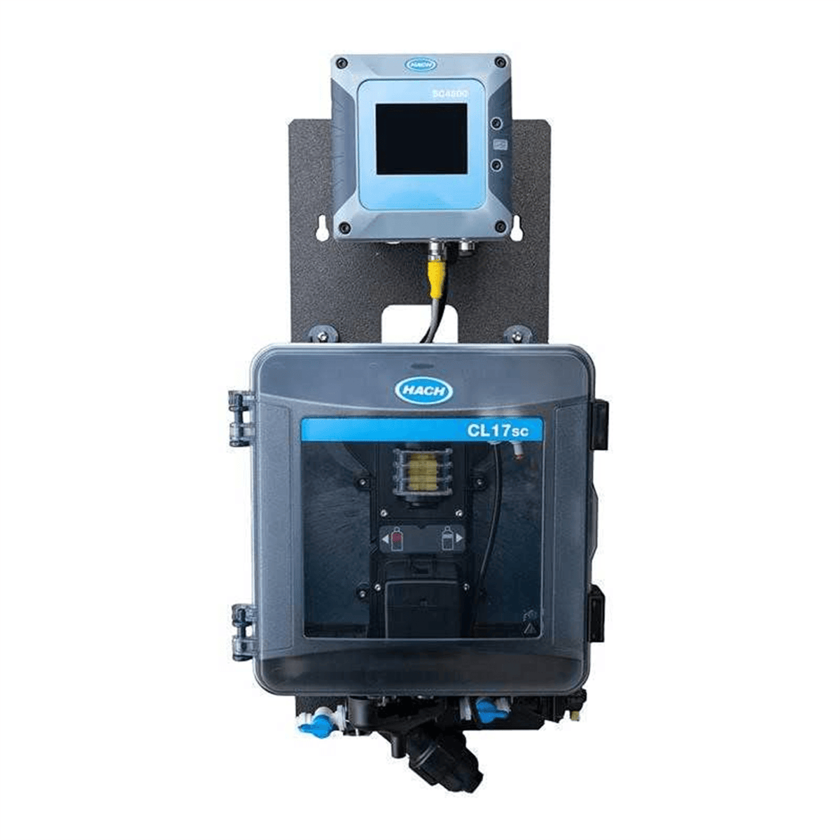 Hach Dual Parameter Panel for Chlorine and pH with SC4500, CL17sc and digital pH Sensor, DPMP-CLPHD