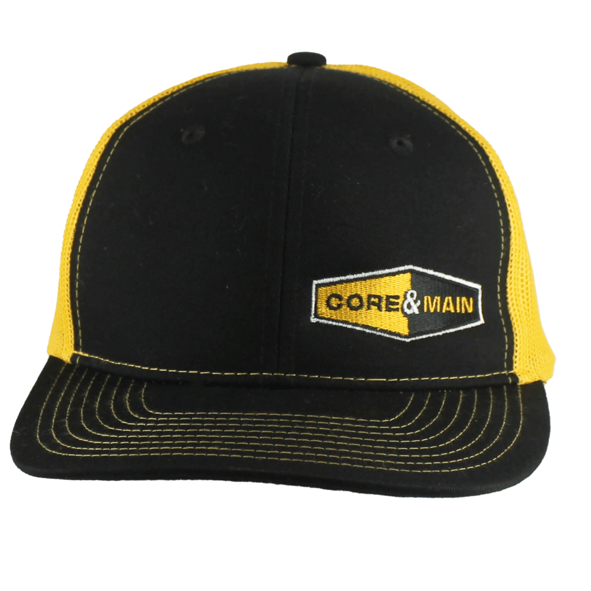 2023 W&WWS Black and Yellow Mesh Hat