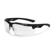 Radians Thraxus Safety Glasses Eyewear Black Frame Clear IQ Anti-Fog Lens