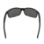 Radians Premium Safety Eyewear, Shiny Black Frame, Smoke Lens