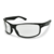 Radians Premium Safety Eyewear, Shiny Black Frame, Clear Lens