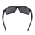 Radians Premium Safety Eyewear, Shiny Black Frame, Silver Mirror Lens