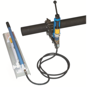 Wheeler-Rex Hydraulic Chain-Style Pipe Cutter for 2"-10" Cast Iron/Tile/Clay