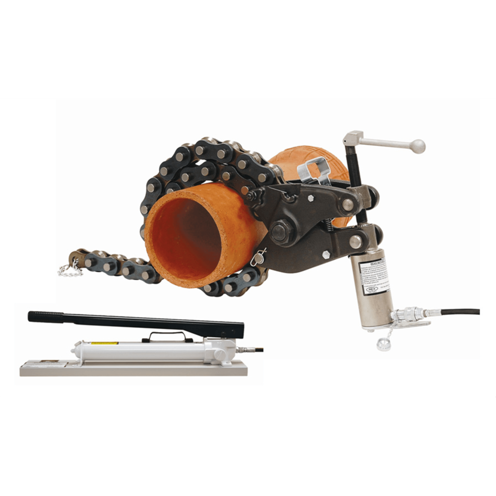 Wheeler Rex Hydraulic Chain Style Pipe Cutter for 6