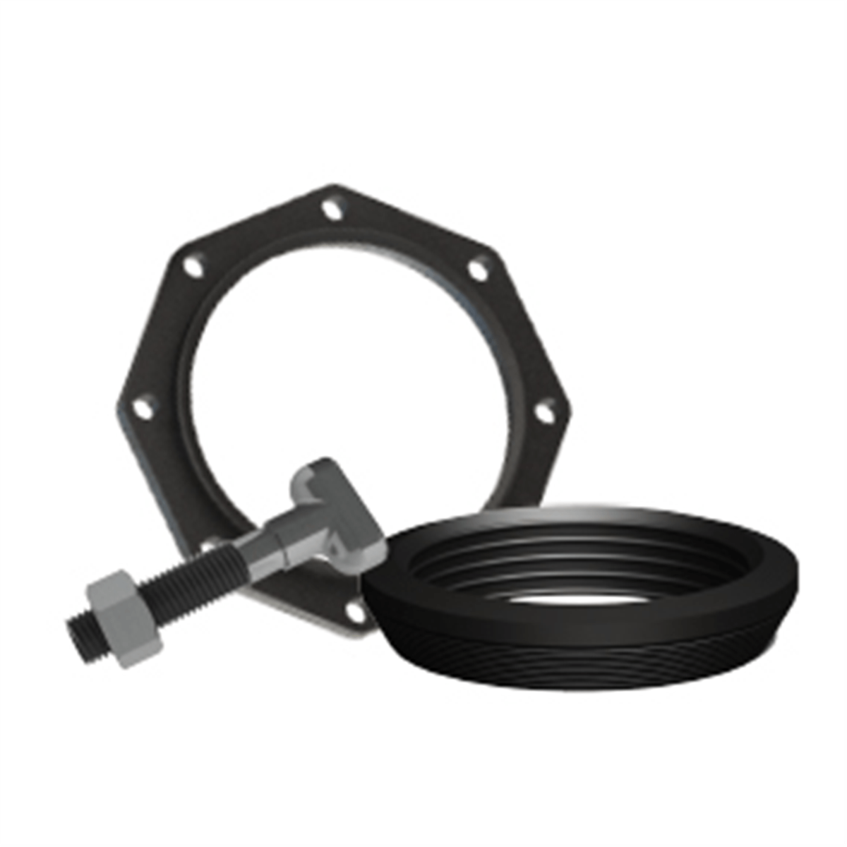 MJ Bolt & Gasket Pack, Transition MJ Gasket, 8"