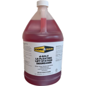 Core & Main d-SOLV LS Floating Lift Station Degreaser w/ Red Indicator, 1 Gallon Bottles, 4/Pack