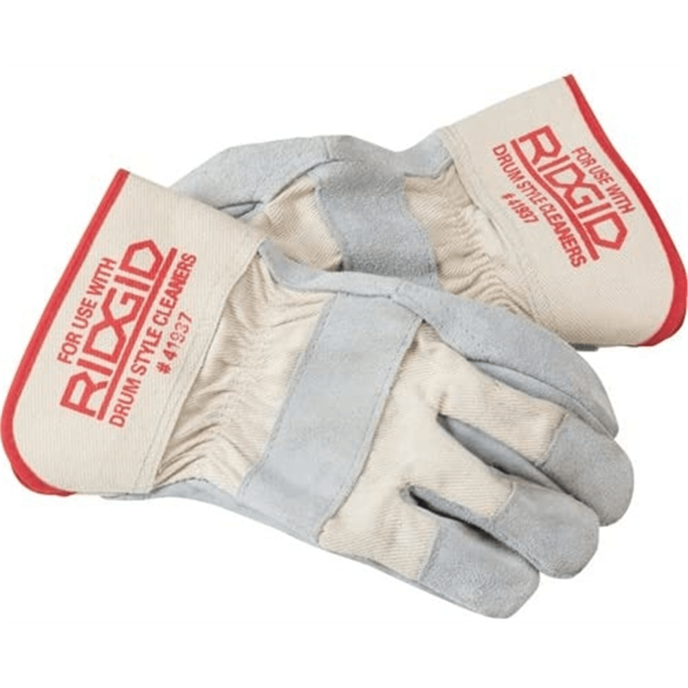 RIDGID Leather Drain Cleaning Gloves