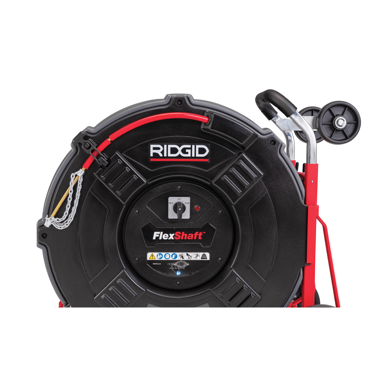 RIDGID® FlexShaft® Knocker, K9306, 4" (100 mm), 3 chain,