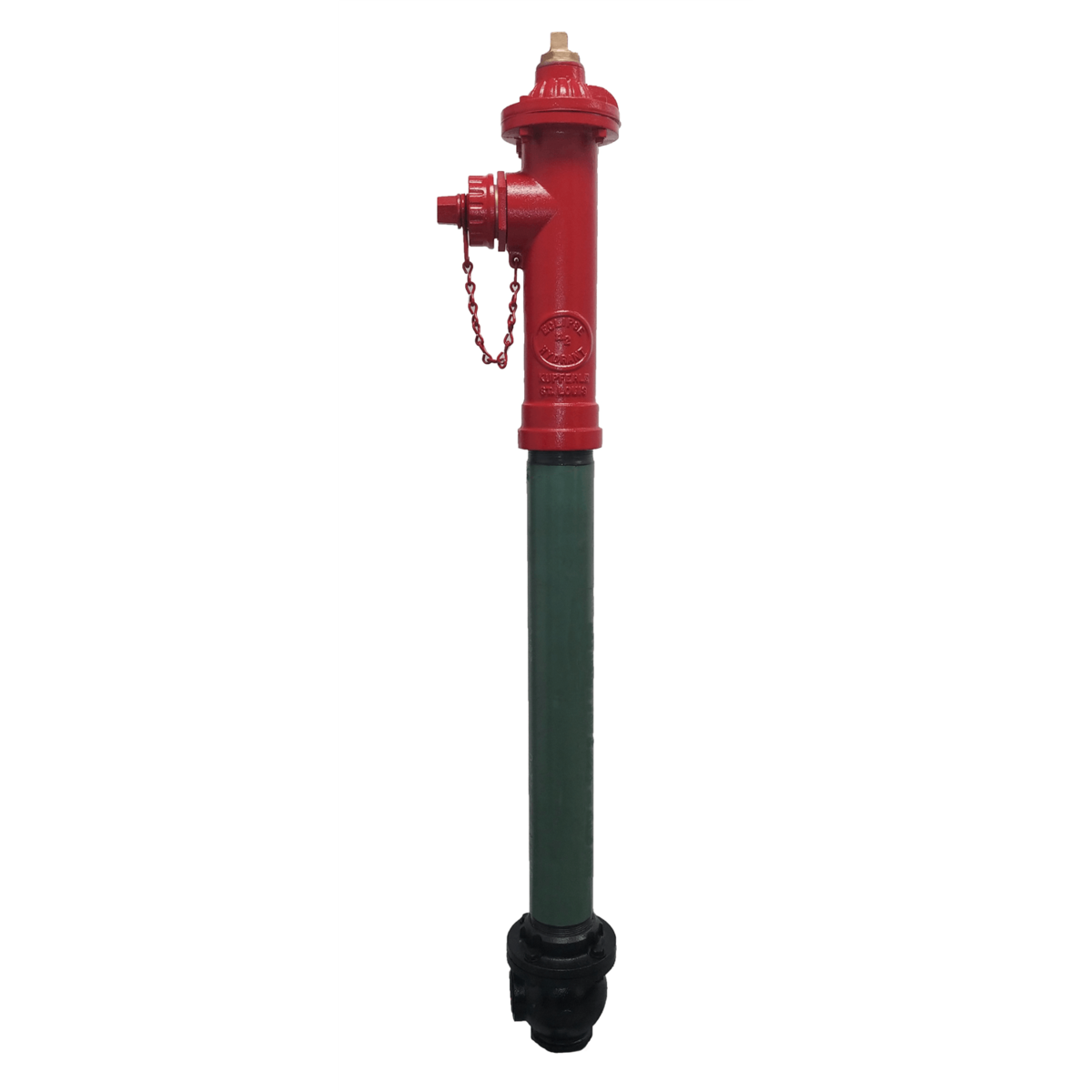 Kupferle Eclipse #2 Post Flushing Hydrant with 2" FIP Inlet, Standard Depth of Bury 3'