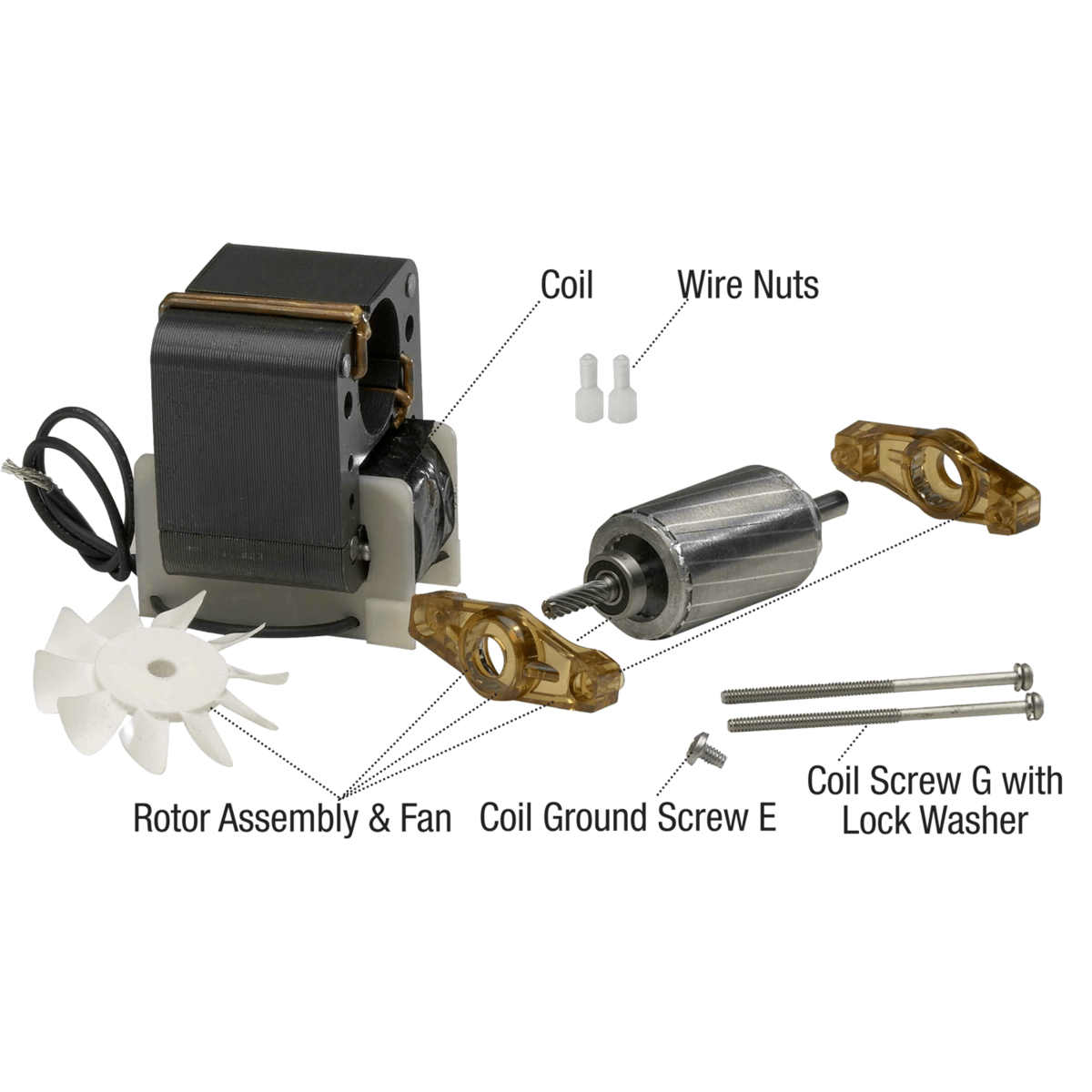 Stenner Motor Service Kit for 120-VAC Motors