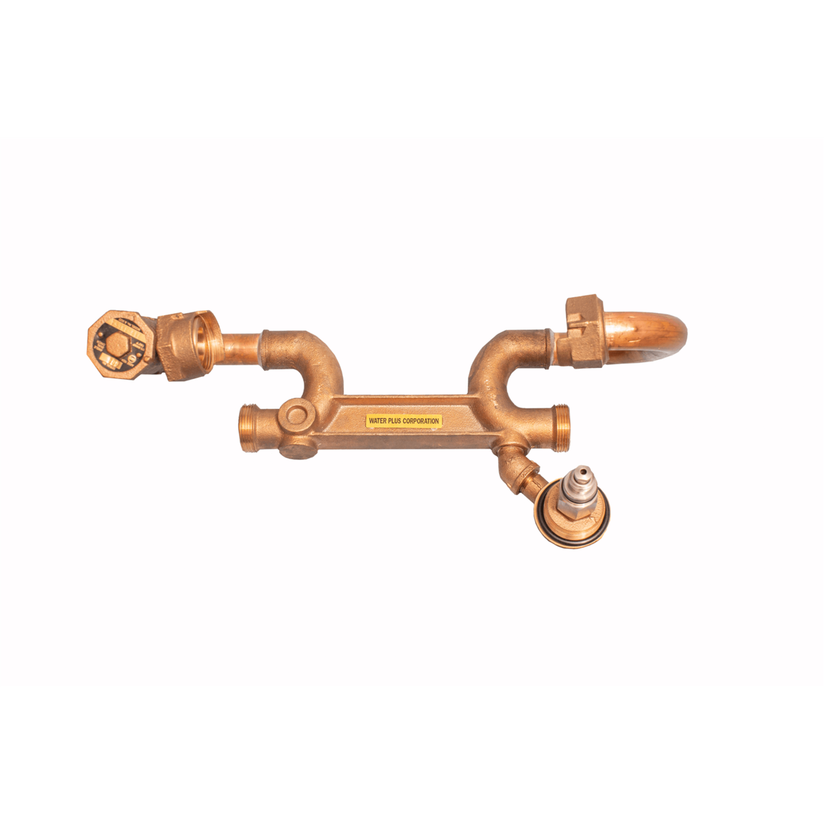 Water Plus Corp Below Grade Resetter Sampling Station, 1" Meter, SS, Screw Type, Quick Connect