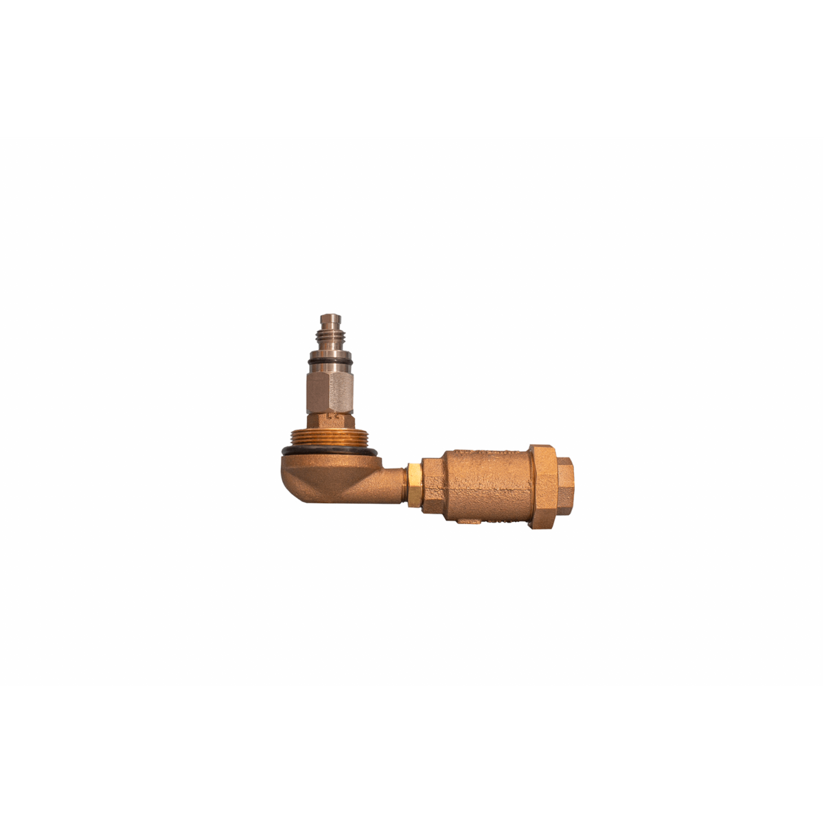 Water Plus Corp Below Grade Sampling Station, Dead-End Lines, SS, Screw, Quick Connect, Backflow