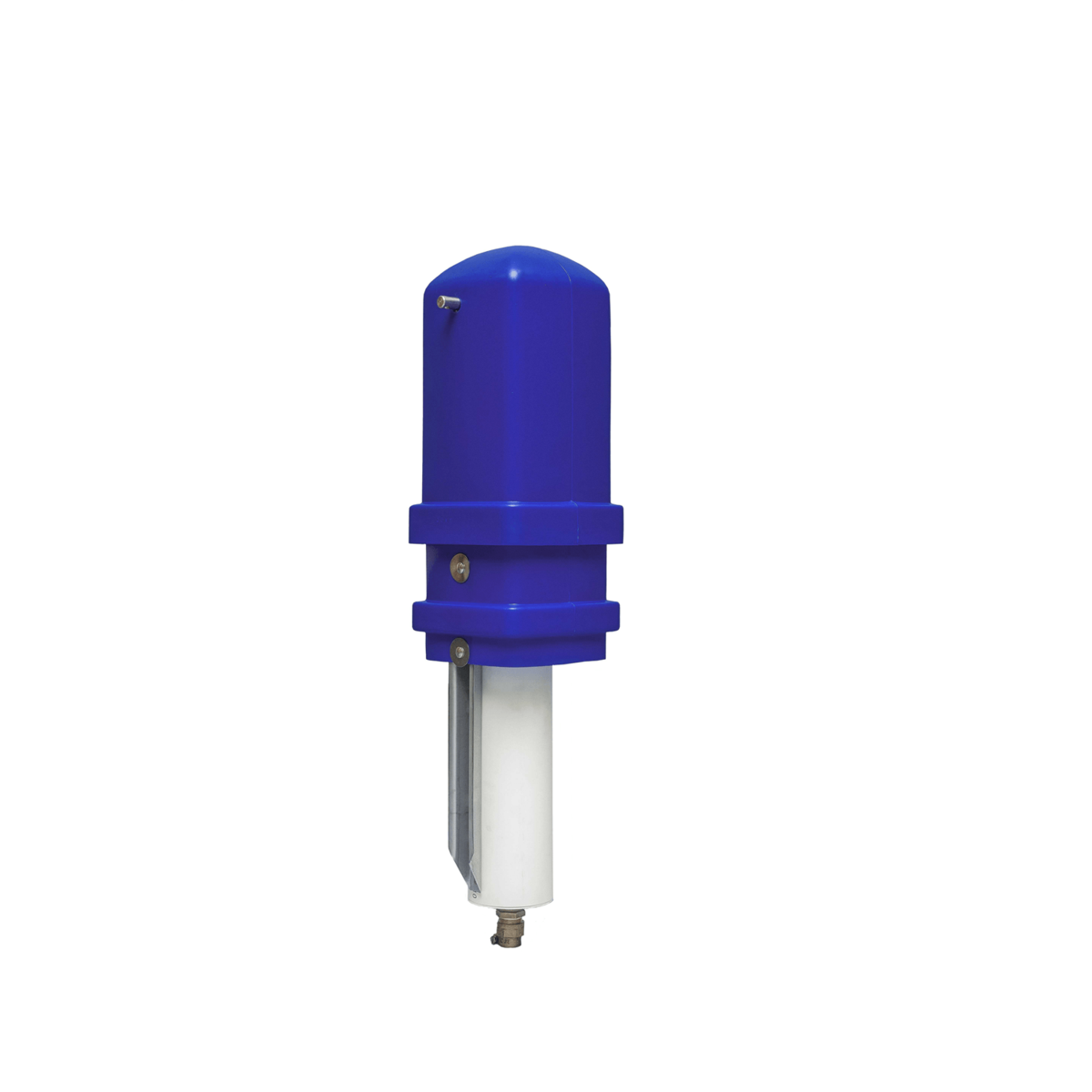 Water Plus Corp Above Grade Sampling Station, Cold Climate, Blue, 48" Bury