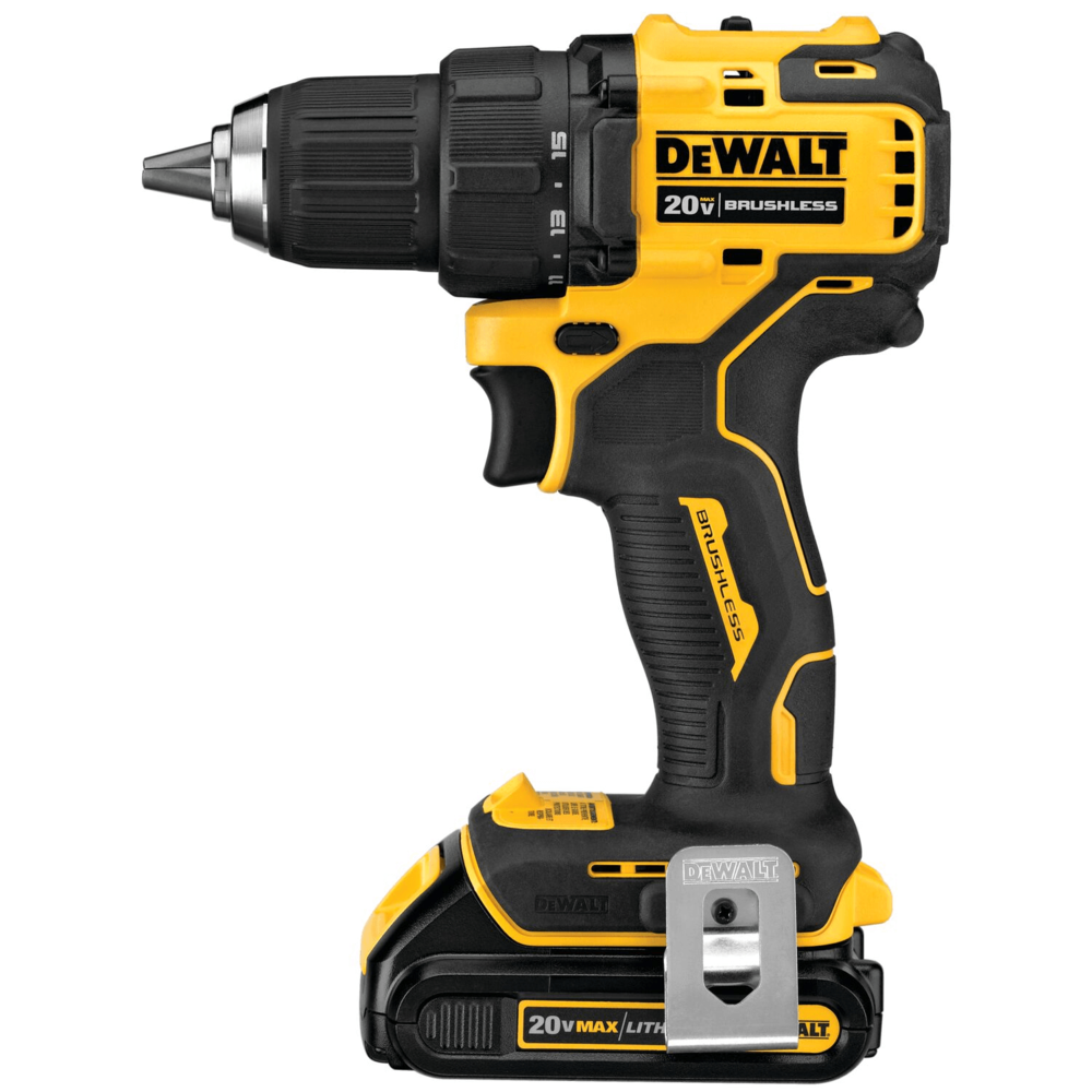 Dewalt 20v brushless drill set discount