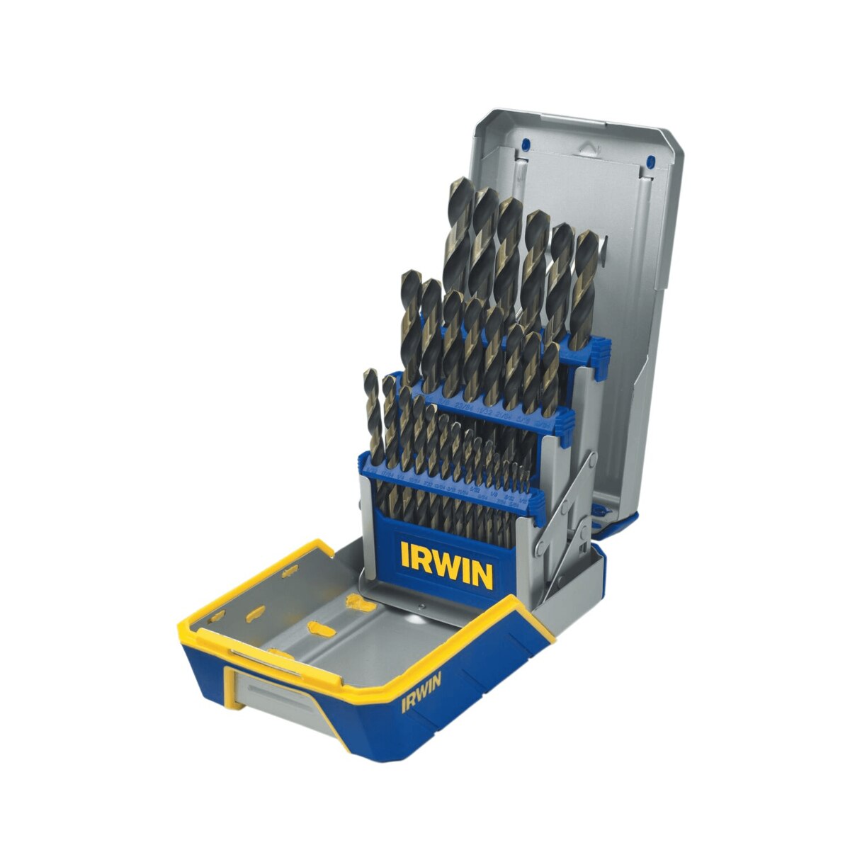 IRWIN 29-Piece Black & Gold Metal Index Drill Bit Set