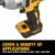 DEWALT 20V MAX XR High Torque Impact Wrench w/ Hog Ring Anvil, 1/2