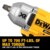 DEWALT 20V MAX XR High Torque Impact Wrench w/ Hog Ring Anvil, 1/2