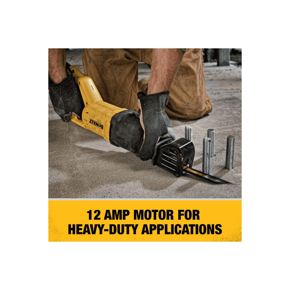 DEWALT Standard Reciprocating Saw 12 Amp