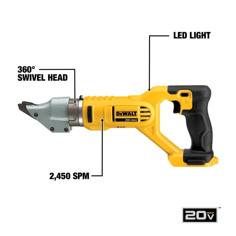 Dewalt double cut sale shear