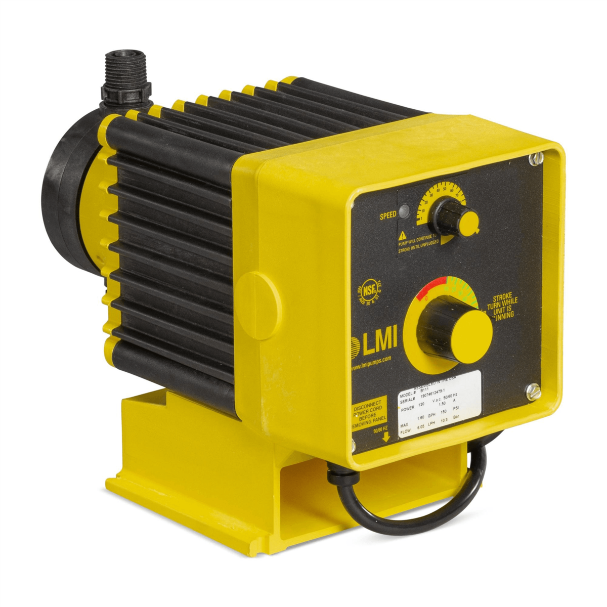 LMI B1 Pump, High-Viscosity Head