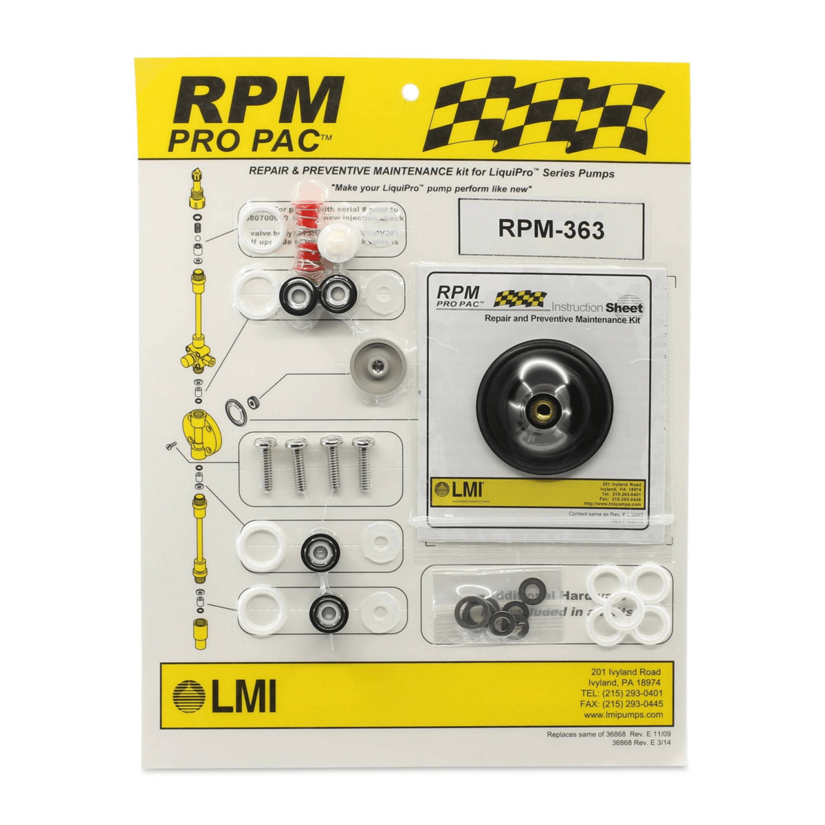 LMI Repair Kit, RPM-312