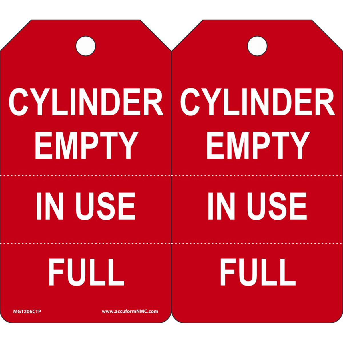 ACCUFORM NMC Tags, Danger DO NOT Operate, (OLPT22