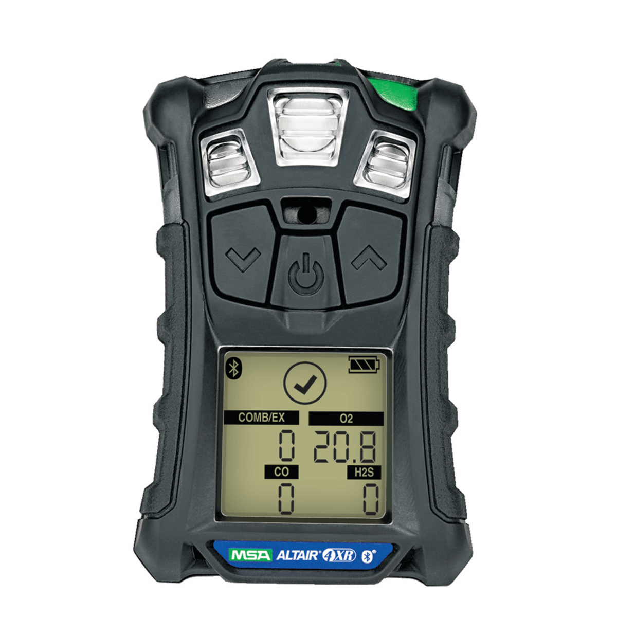 MSA ALTAIR 4XR Multigas Detector, (LEL, O2, H2S & CO), Charcoal Case