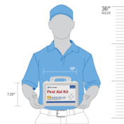 Acme United 25 Person ANSI 2021 Class A, Plastic First Aid Kit