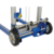 Vestil Aluminum/Steel Fixed Straddle Hand Winch Lift Trucks 500Lb. Capacity Silver A-LIFT-R