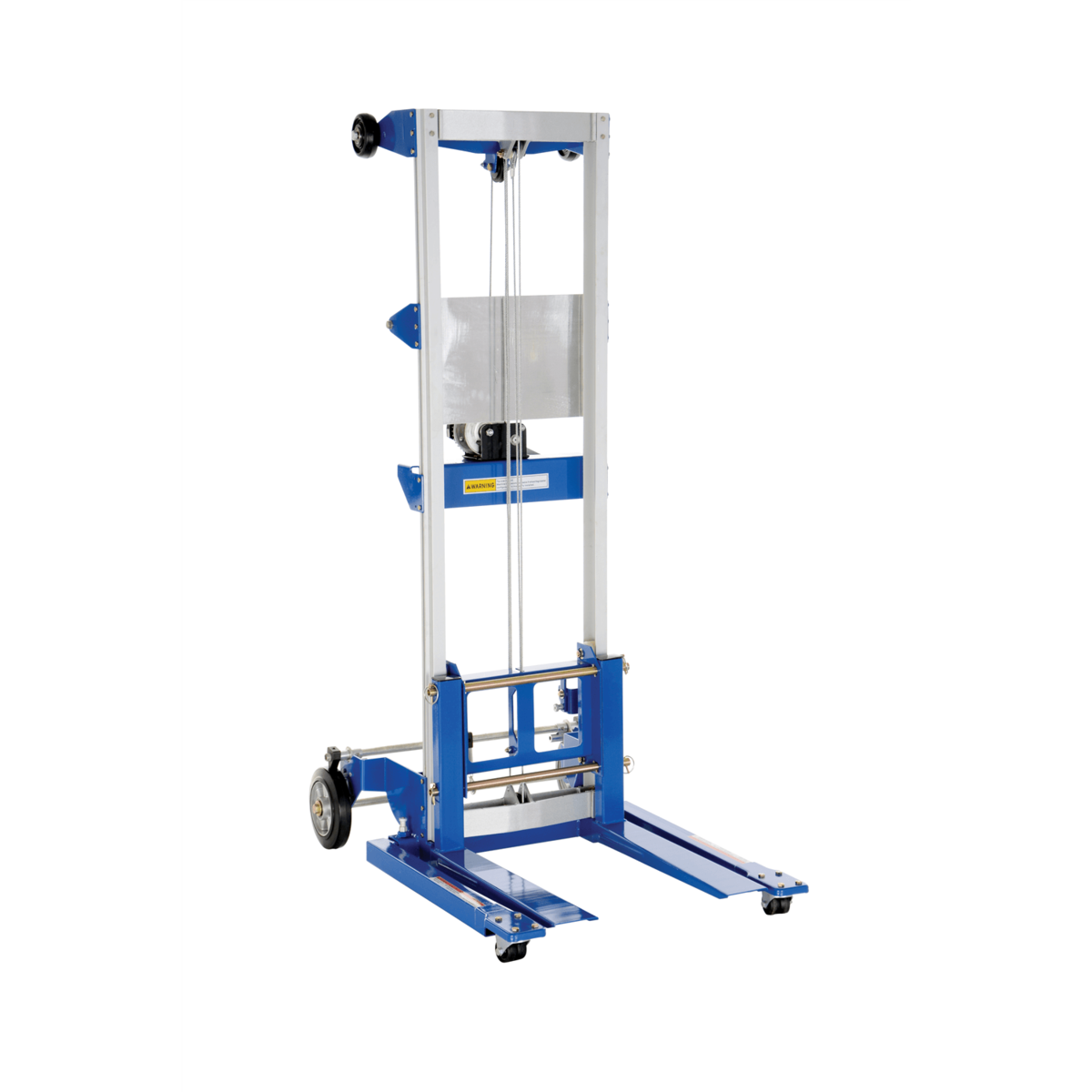 Vestil Aluminum/Steel Adjustable Straddle Hand Winch Lift Trucks 500Lb. Capacity Silver A-LIFT-S