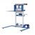 Vestil Aluminum/Steel Adjustable Straddle Hand Winch Lift Trucks 500Lb. Capacity Silver A-LIFT-S