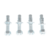 Vestil Steel Concrete Sleeve Anchor Bolt 4 Pack 3/4 In. x 4 In. Silver AS-344-4PK