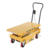 Vestil Steel DC Powered Hydraulic Double Scissor Cart 20-1/2In x 39-3/4In 1000 Lb Yellow CART1000DDC