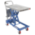 Vestil Steel Hydraulic Elevating Single Scissor Cart 32Inx19-3/4In 1000 Lb. Silver/Blue CART-1000-TS
