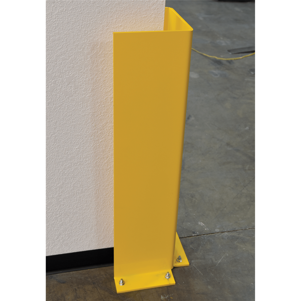 Vestil Steel Gantry and Jib Column Guard Protector 42 In. Yellow CG-42
