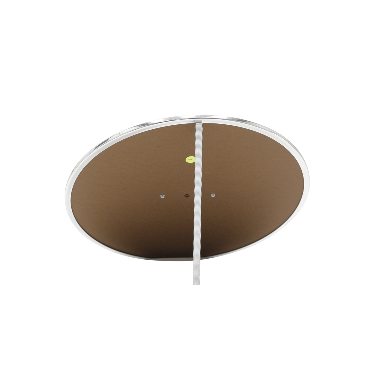 Vestil Acrylic Convex Indoor Mirror 18 In. Width Silver CNVX-18