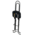 Vestil Steel Height Ergonomic Worker Chairs 18.5 In. to 35 In. 220 Lb. Capacity Black CPRO-800LP