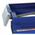Vestil Steel Light Duty Self Dumping Hopper 1 Cubic Yard 2000 Lb. Capacity Blue D-100-LD