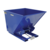 Vestil Steel Heavy Duty Self Dumping Hopper 2 Cubic Yard 6000 Lb. Capacity Blue D-200-HD