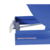 Vestil Steel Light Duty Self Dumping Hopper 2 Cubic Yard 2000 Lb. Capacity Blue D-200-LD
