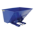 Vestil Steel Heavy Duty Self Dumping Hopper 3 Cubic Yard 6000 Lb. Capacity Blue D-300-HD