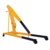 Vestil Steel Shop Crane Engine Hoist with Telescopic Legs 6000 Lb. Capacity Yellow EHN-60-T