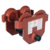 Vestil Steel Push Eye Manual Trolley 6000 Lb. Capacity Orange E-MT-6