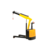 Vestil Steel Electric Powered Floor Crane 2,500 Lb. Retracted Capacity Yellow EPFC-25
