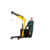 Vestil Steel Electric Powered Floor Crane 2,500 Lb. Retracted Capacity Yellow EPFC-25